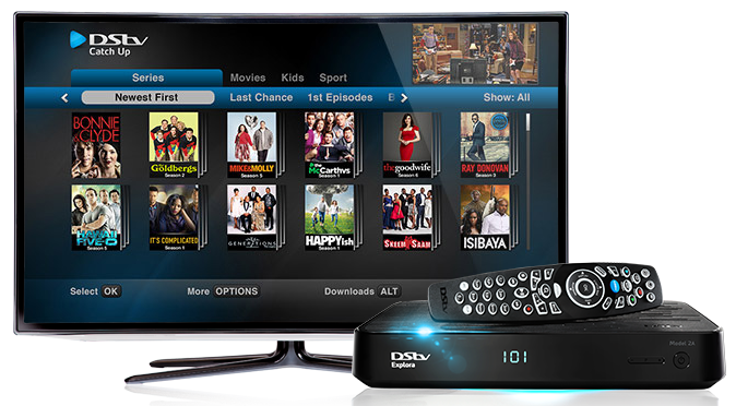 DStv television, Explora decoder and remote